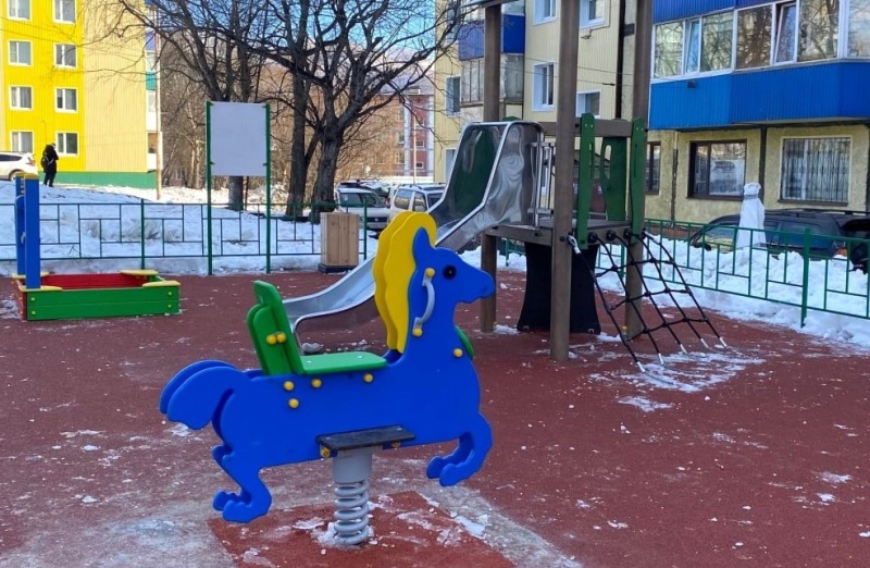 В городе благоустроены новые дворовые пространства 