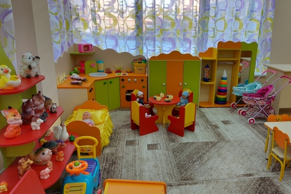 В детском саду «Теремок» создана дополнительная группа для детей 2-3 лет