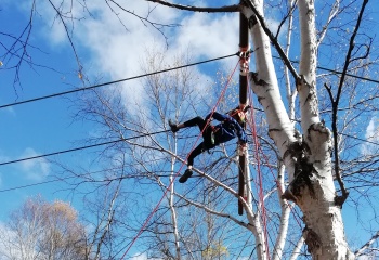 В районе горы Морозной прошли соревнования Петропавловск-Камчатского городского округа среди юных туристов