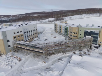 На Камчатке продолжается строительство новой краевой больницы